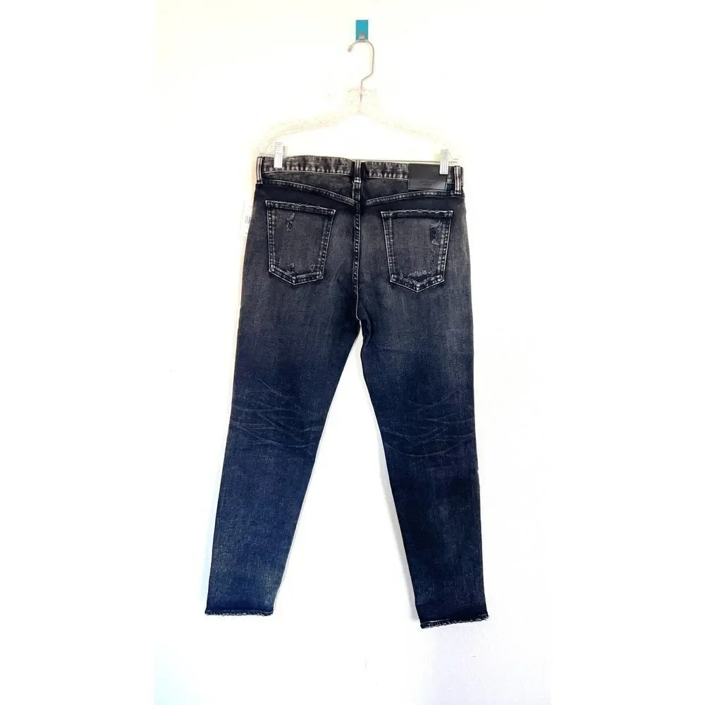 Moussy Lenwood Skinny in Black 30”